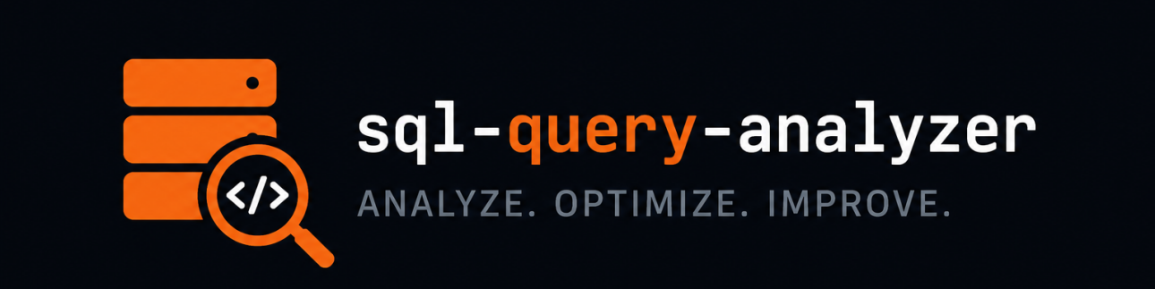 SQL Query Analyzer — static analysis and LLM-powered optimization for SQL queries