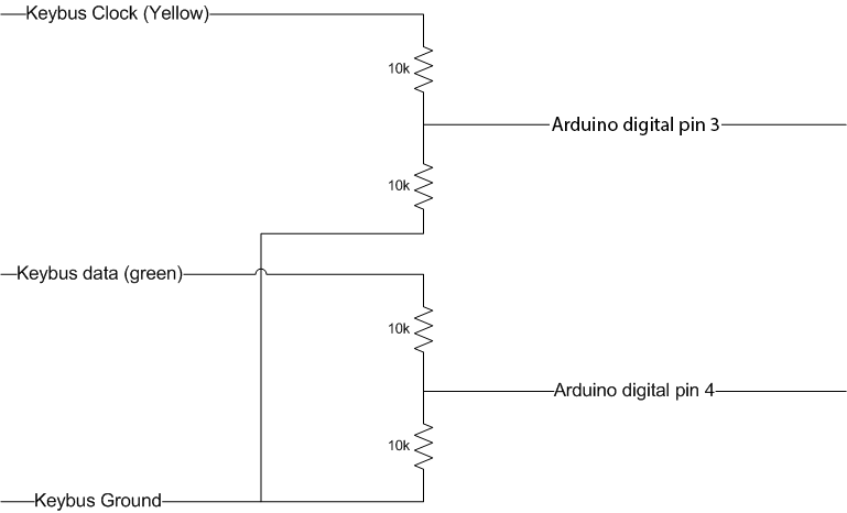 Connect DSC Keybus to Arduino alt text