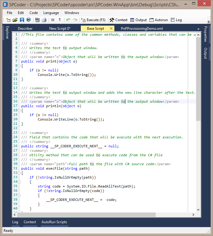 Code editor 1