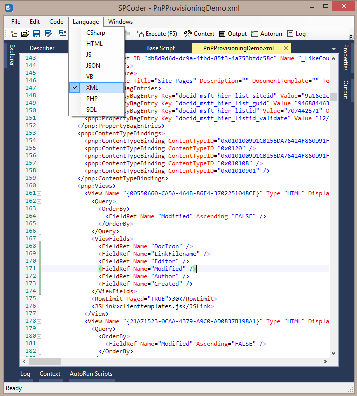 Code editor 2