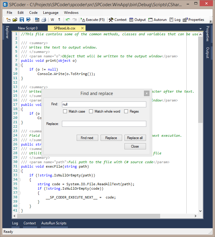 Code editor 8